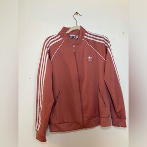 Adidas urban outfitters track jacket in pink LARGE y2k athletic
